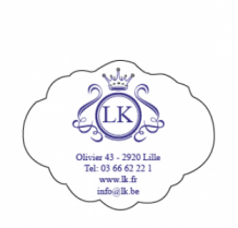 * Etiketten op rol model 11 *     40 x 31 mm