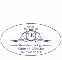* Etiketten op rol model 82 *     51 x 27 mm