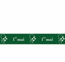 1er mai  - 25 mm x 100 m