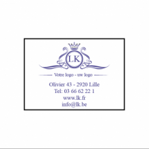 Etiquettes sur rouleaux modèle 10 - 35 x 25 mm rectangle