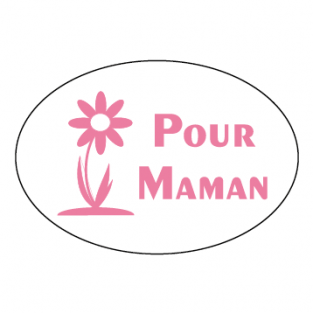 Pour maman. Roul. de 500 pc - 38x26 mm