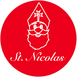 St. Nicolas. Rouleau de 500 pc - Diam. 35 mm