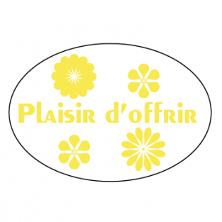 Plaisir d'offrir. Rouleau 500 pc - 38x26mm